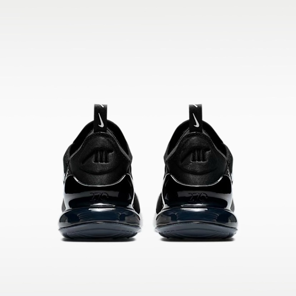 Nike Air Max 270 Black and White Sneakers - Picture 3 of 16